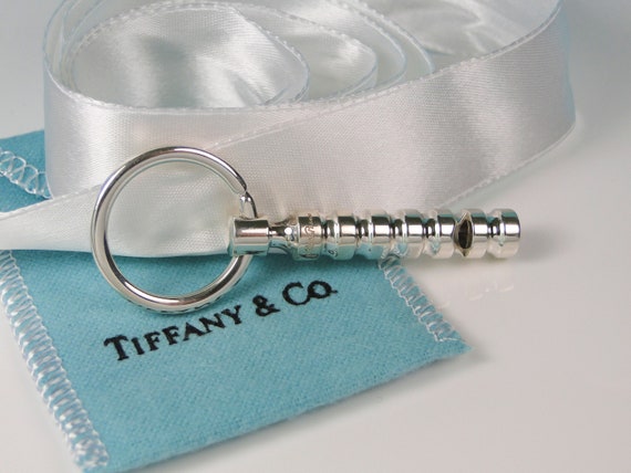 tiffany whistle key ring