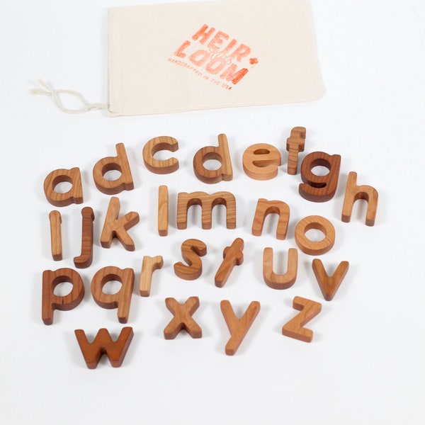 Wooden Alphabet (Loose)