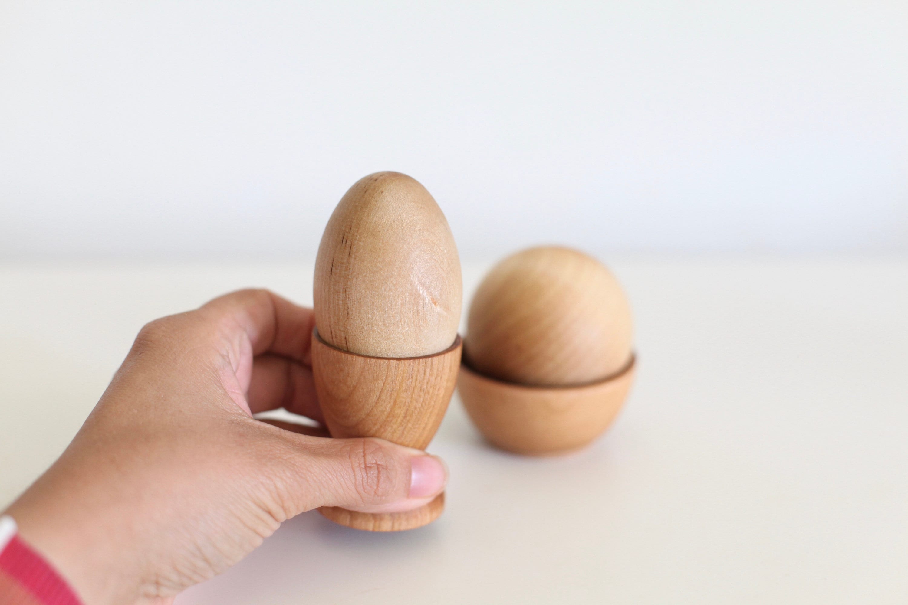 Montessori egg and cup -  France