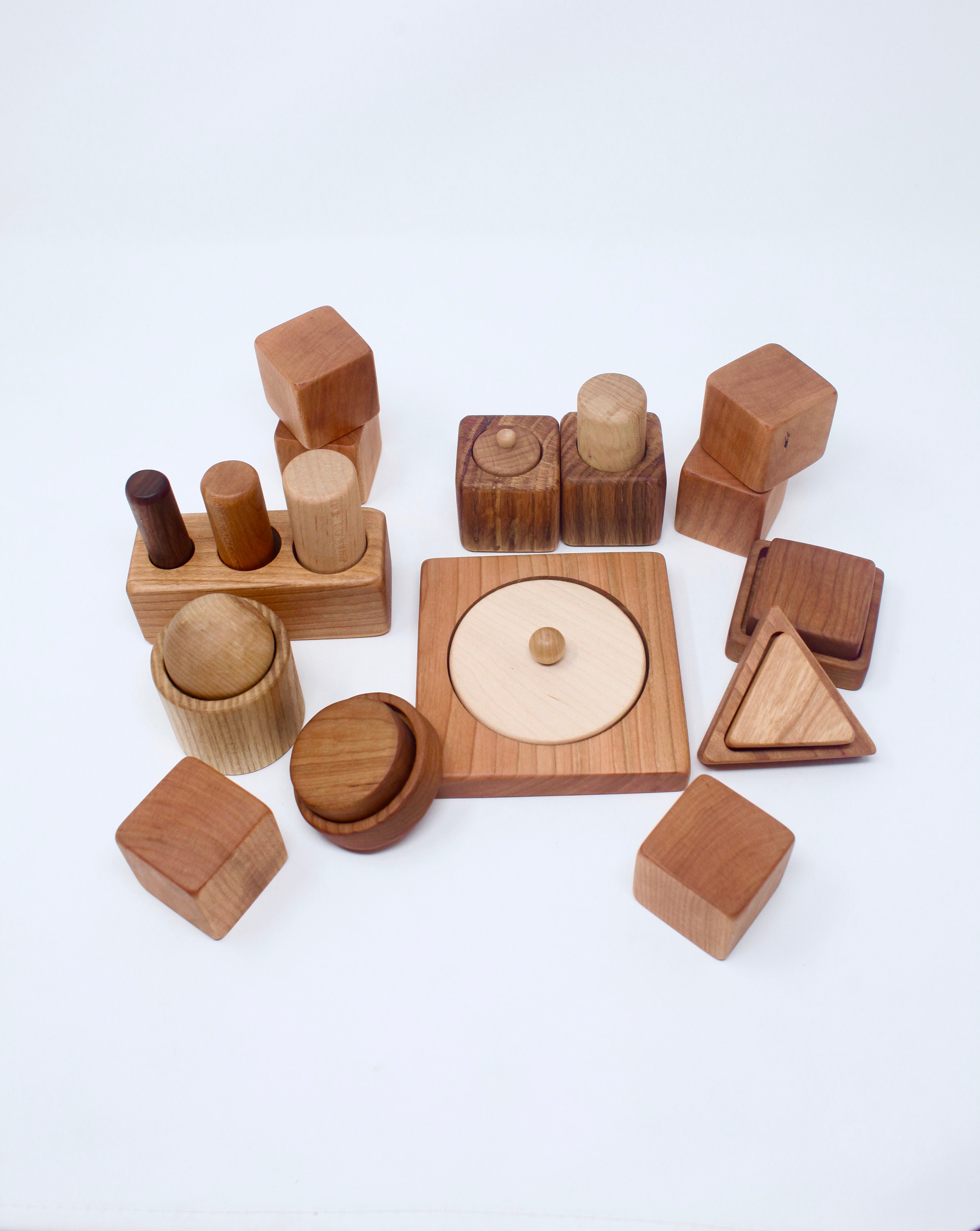 Montessori 9 12 Mois Ensemble de 9 jouets Montessori Infant Set Motor Development Set Pincer, Palmar, Ball and Cup, First Puzzles, Blocks Montessori 9 12 Mois Ensemble de 9 jouets Montessori Infant Set Motor Development Set Pincer, Palmar, Ball and Cup, First Puzzles, Blocks
