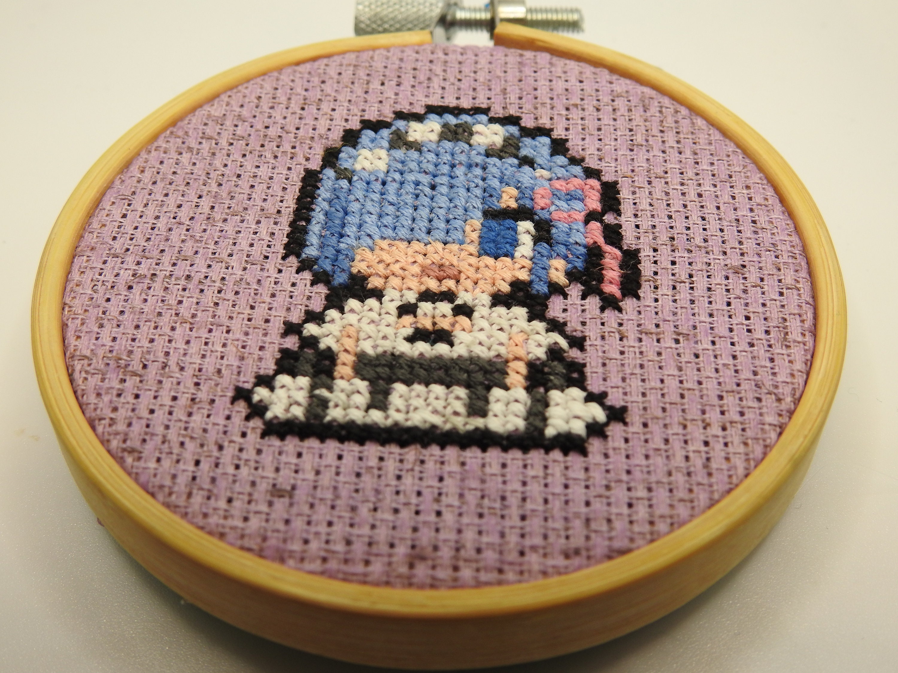 Re:Zero Rem Chibi 3 Inch Cross Stitch