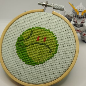 Green Haro- Gundam - 3 Inch Hoop