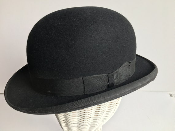 stetson bowler hat vintage