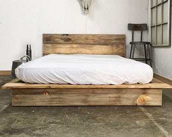 platform bed etsy