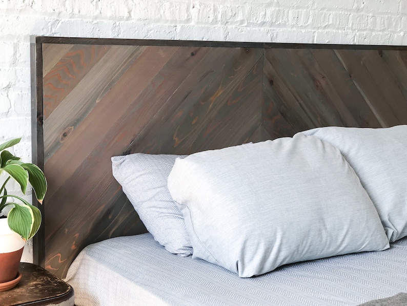 Deadwood Chevron Headboard Made in USA Etsy
