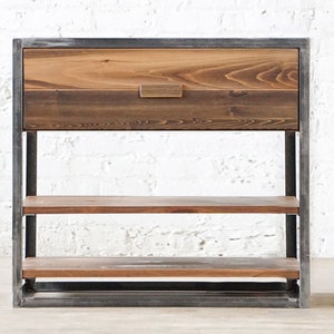 American made dressers, drawers, and storage chests. Shelf and shelves. Metal. Steel accents. Natural solid wood furniture. Refined rustic. Modern rustic. Mountain cabin. Heirloom quality. Sustainably sourced materials. Outdoors inspired. Industrial.