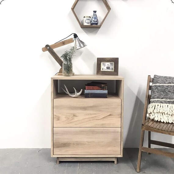 The Winchester Over Under End Table Etsy