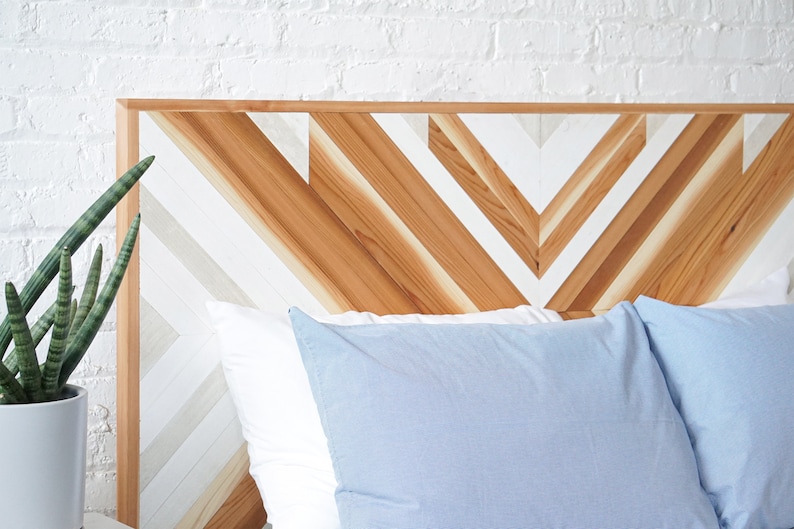 Storage bed. Platform bed frame. Natural solid wood headboard or bed board. Unique and eclectic design. Handcrafted in the USA. Heirloom quality furniture. Sustainably sourced materials. Bedroom furniture. Drawers.
