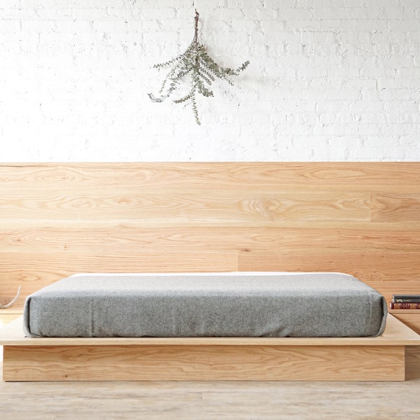 Floating Platform Bed Frame Etsy