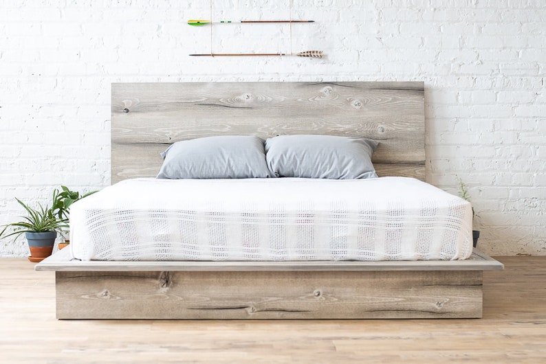 UrbanBilly Woodland Platform Bed Frame and Headboard - Thumbnail 5