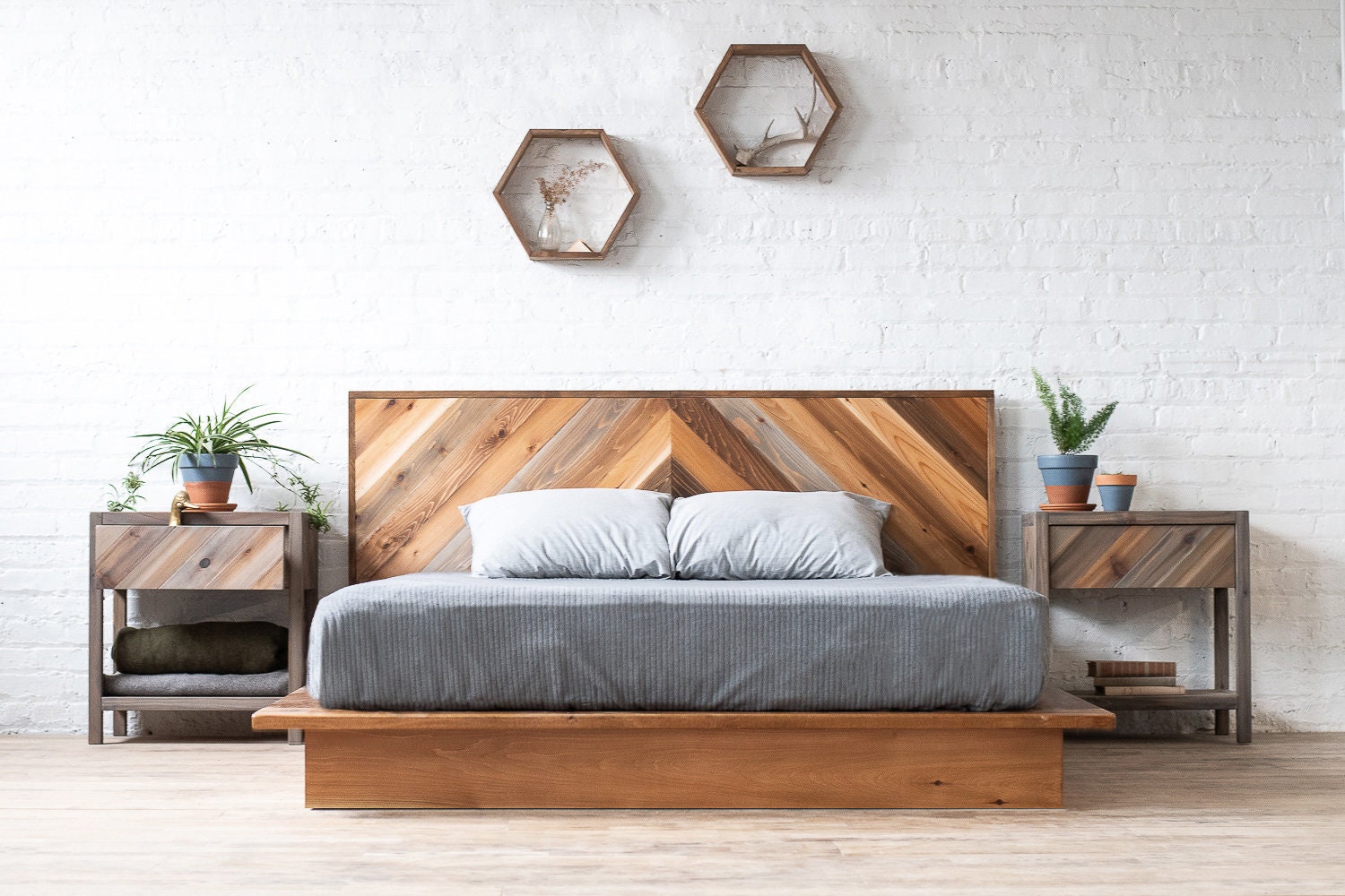 Greatime B1142 Modern Platform Bed (More Colors Available) – Greatime  Furniture, image size:1500x1000