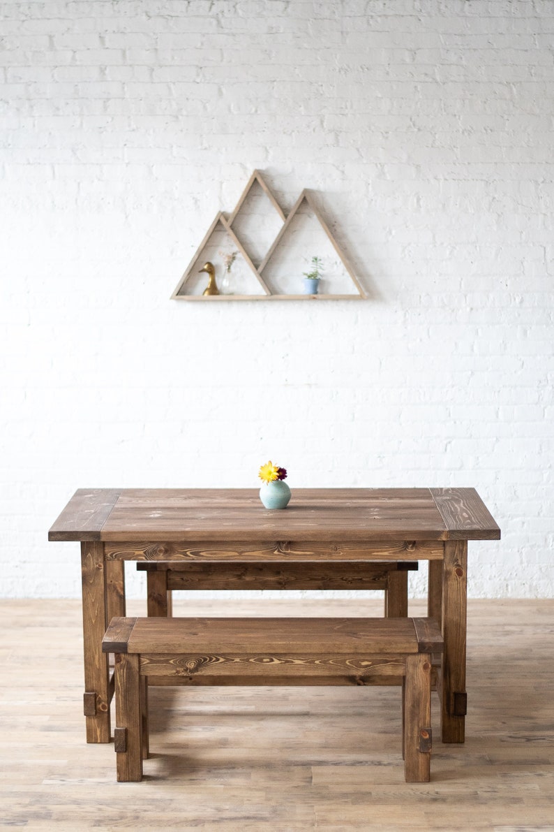 The Gather Farm Style Table and Bench - Thumbnail 5