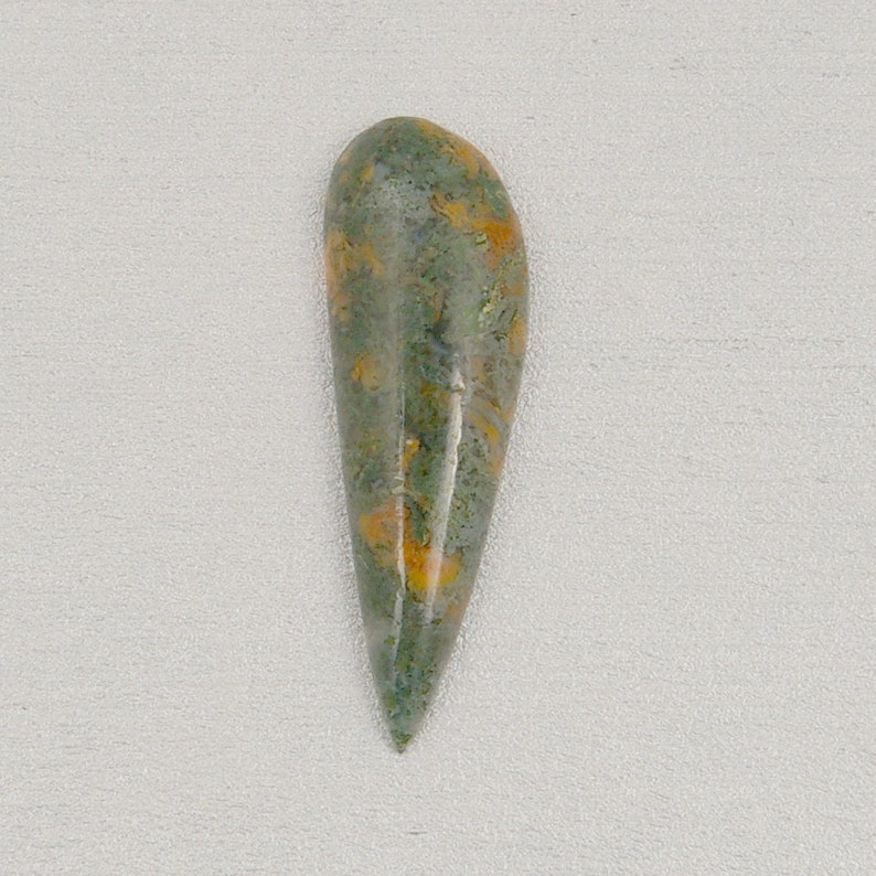 Small Maury Mountain Moss Agate Cabochon Oregon | Etsy