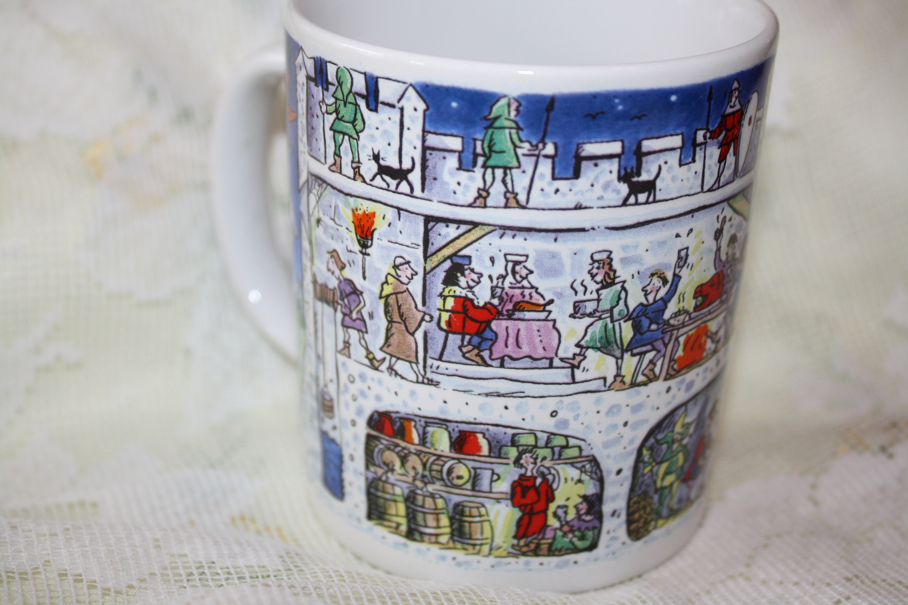 English Heritage Mug Castle Life in a Nutshell Etsy