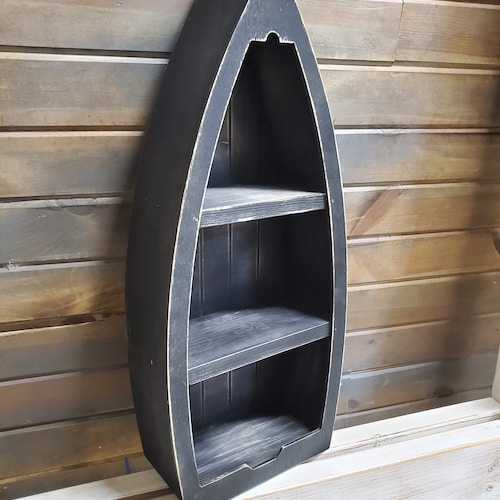 Boat Shelf Lake House Decor Nautical Shelf Decor LOTO Etsy