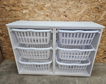 Large Family Laundry Basket Holder Laundry Storage organizer (Free Shipping)