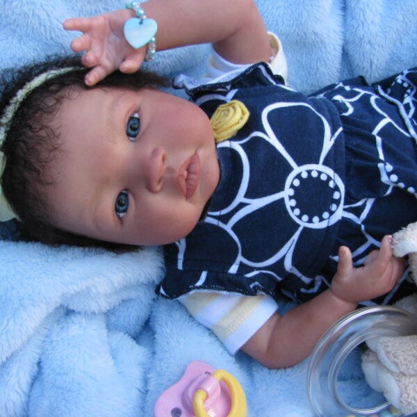 Adorable Reborn Ethnic Biracil Baby Girl (Shyann By Aleina Peterson )