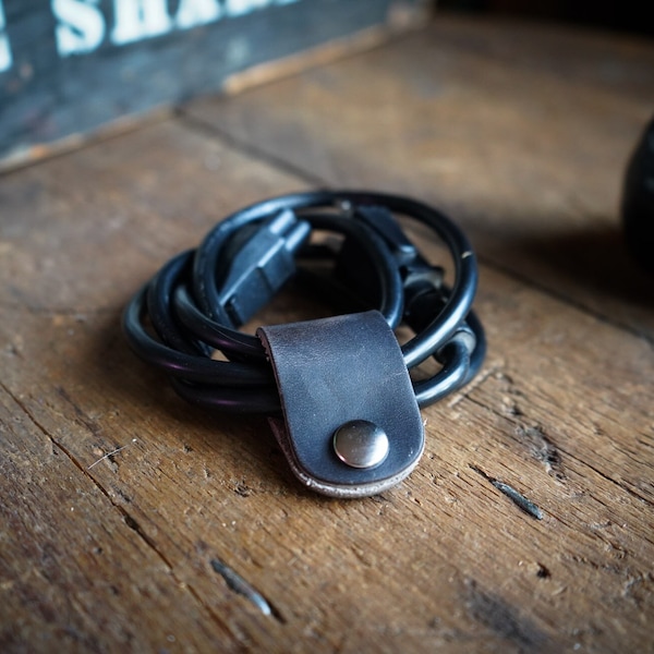 Leather Tech Accessories Etsy