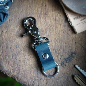 The Key Latch - Leather Keychain / Personalized EDC Essentials / Key Clip Lanyard / Every Day Carry / Gift Ideas Stocking Stuffer image 10