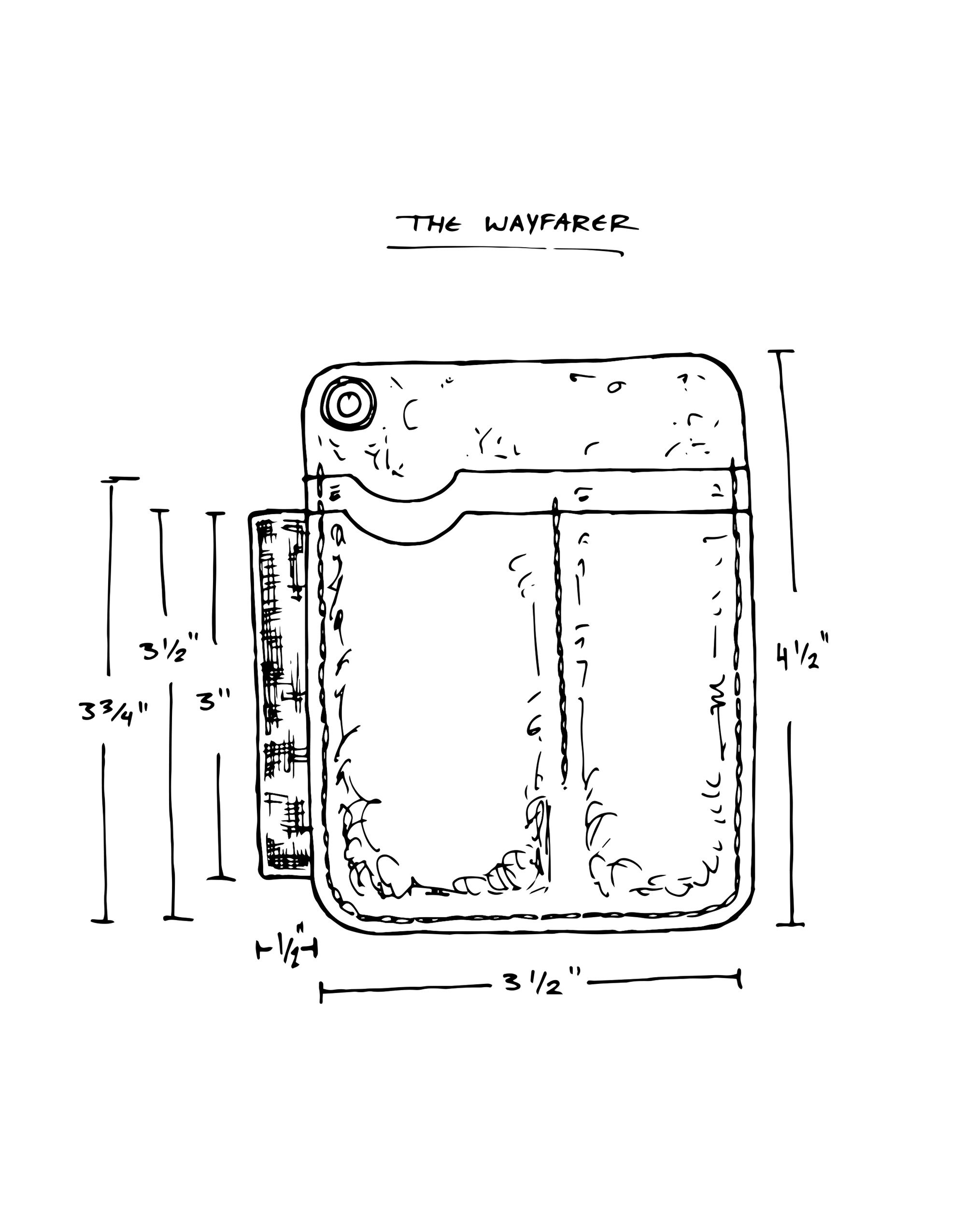The Wayfarer Pro Leather Pocket Organizer / Custom EDC Gear Etsy Canada