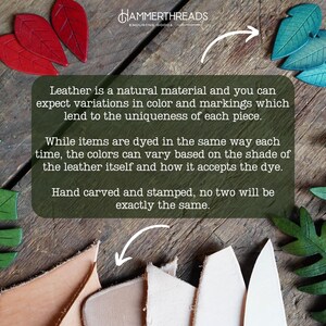 Monstera Leaf Leather Bag Charm / Plant Lover Gift Ideas / Cute Purse Accessories / Made In Canada zdjęcie 9