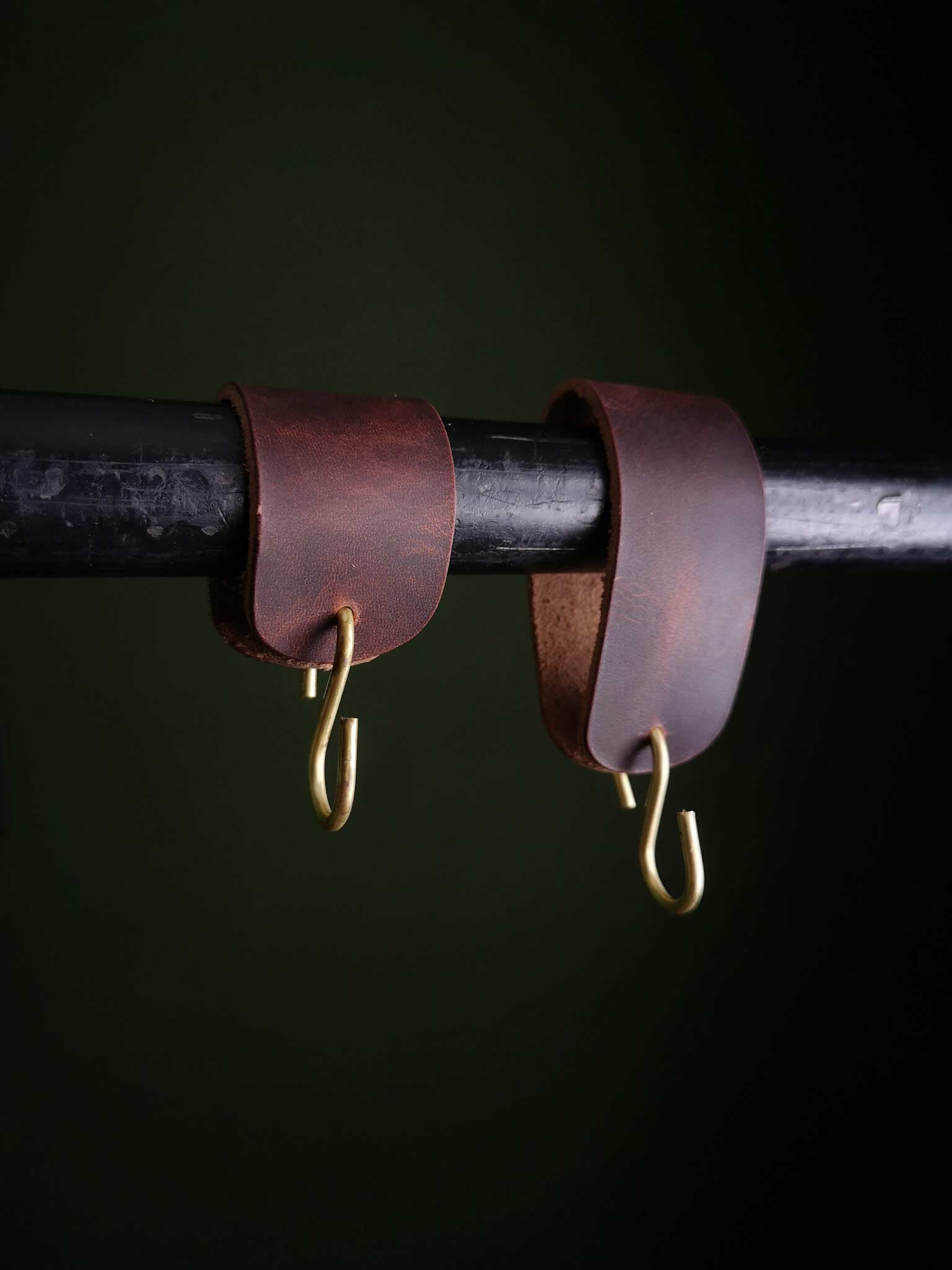 Homestead Hooks / Leather Hooks / Home Decor / Organization / Etsy