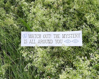 De mysterieuze bumpersticker