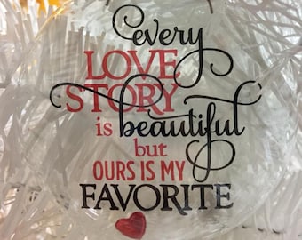 Love Story Ornament