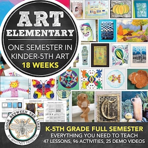 Elementary Art Fall Semester Art Curriculum, Art Class, Elementary Art