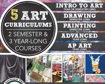 High School Art Projects, Lessons & Curriculum w Painting, Drawing, AP® Art, etc