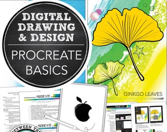 Procreate: Middle, High School Art, Digital Drawing, Design Project & Activity