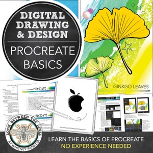 Procreate: Arte per le scuole medie e superiori, disegno digitale, progetti e attività di design