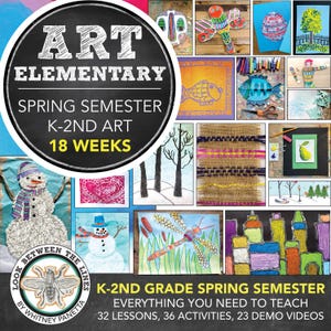 Elementary Art Curriculum: K-2 Semester Art Projects