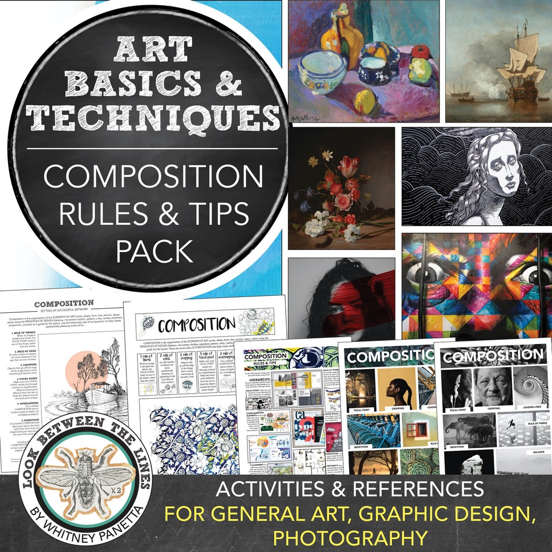 Rules of Composition Tips for General Art, Design, Photography Lesson