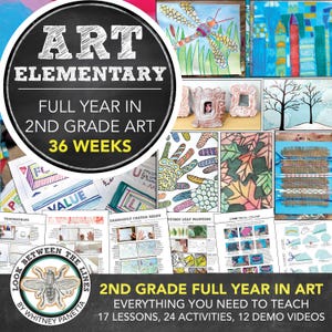 Elementary Art Curriculum, Year Art Class 2nd Grade Art Projects, Art Lessons