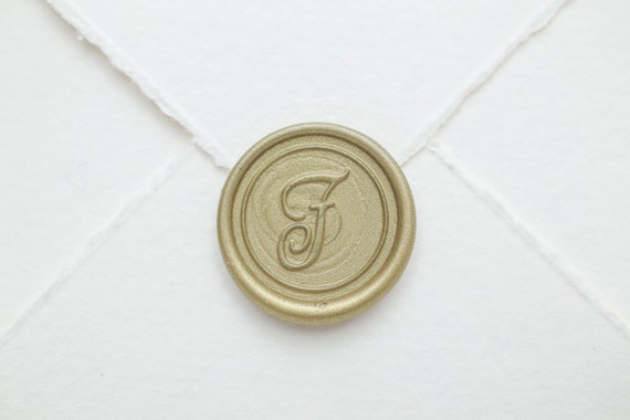 Party Initial V Brief Siegelwachs Stempel Münze Stempel für Umschlag