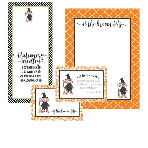 Halloween Stationery Medley Witch Downloadable Notes Reward Tag Scripture Card picture about Halloween Stationery Printable known as Halloween Stationery Medley Witch Downloadable Notes Reward Tag Scripture Card