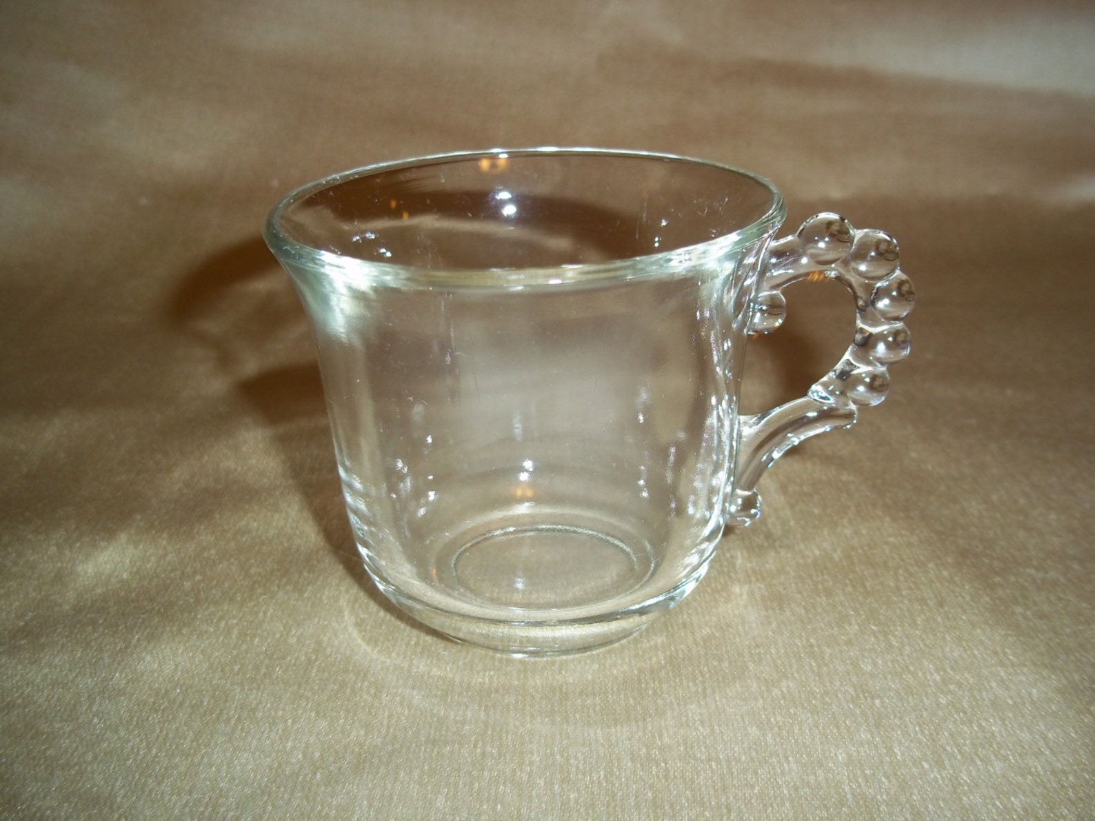 Vintage Imperial Glass Candlewick Punch Bowl Set Etsy