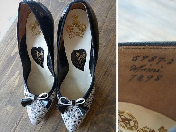 1930s La Gioconda High-Heels Shoes - Size 5 - image 7