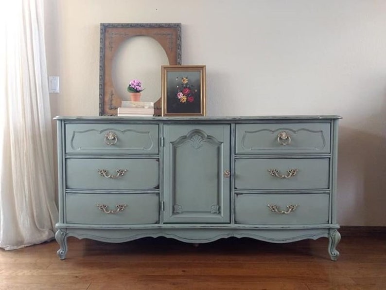 Sold Sage Green French Country Provincial Image 0