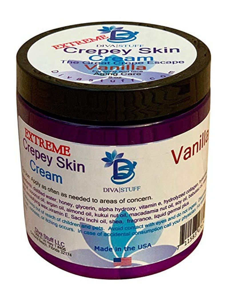 Extreme Crepey Skin Body & Face Cream With Hyaluronic Acid Etsy