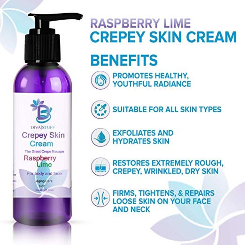 Ultimate Crepey Skin Cream With Hyaluronic Acid Argan Oil Etsy