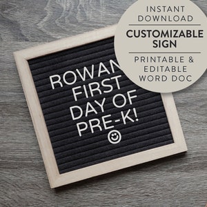 Letter Board Mockup Descarga instantánea Haga su propia cita de anuncio personalizada Maqueta de género Revelar bebé Plantilla de fecha de boda en redes sociales