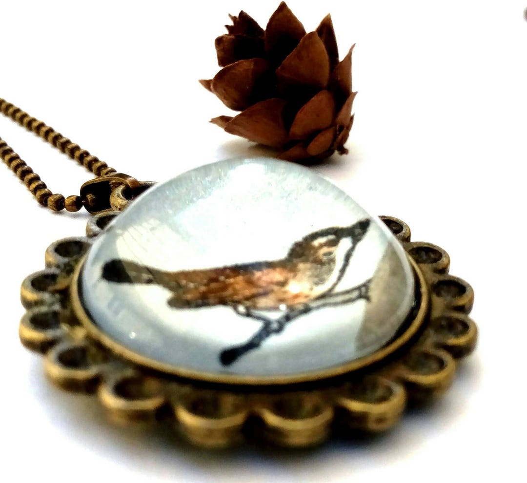Spilla Ciondolo Pavone Vintage Con Cristalli Strass E Smalto - Regalo Donna