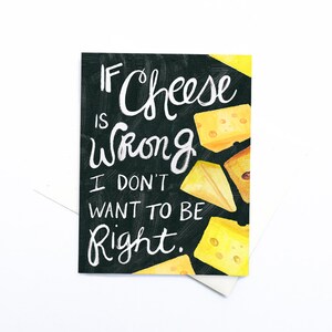 Cheese Card: Blank Inside