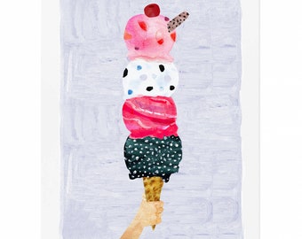 Ice Cream Art Print