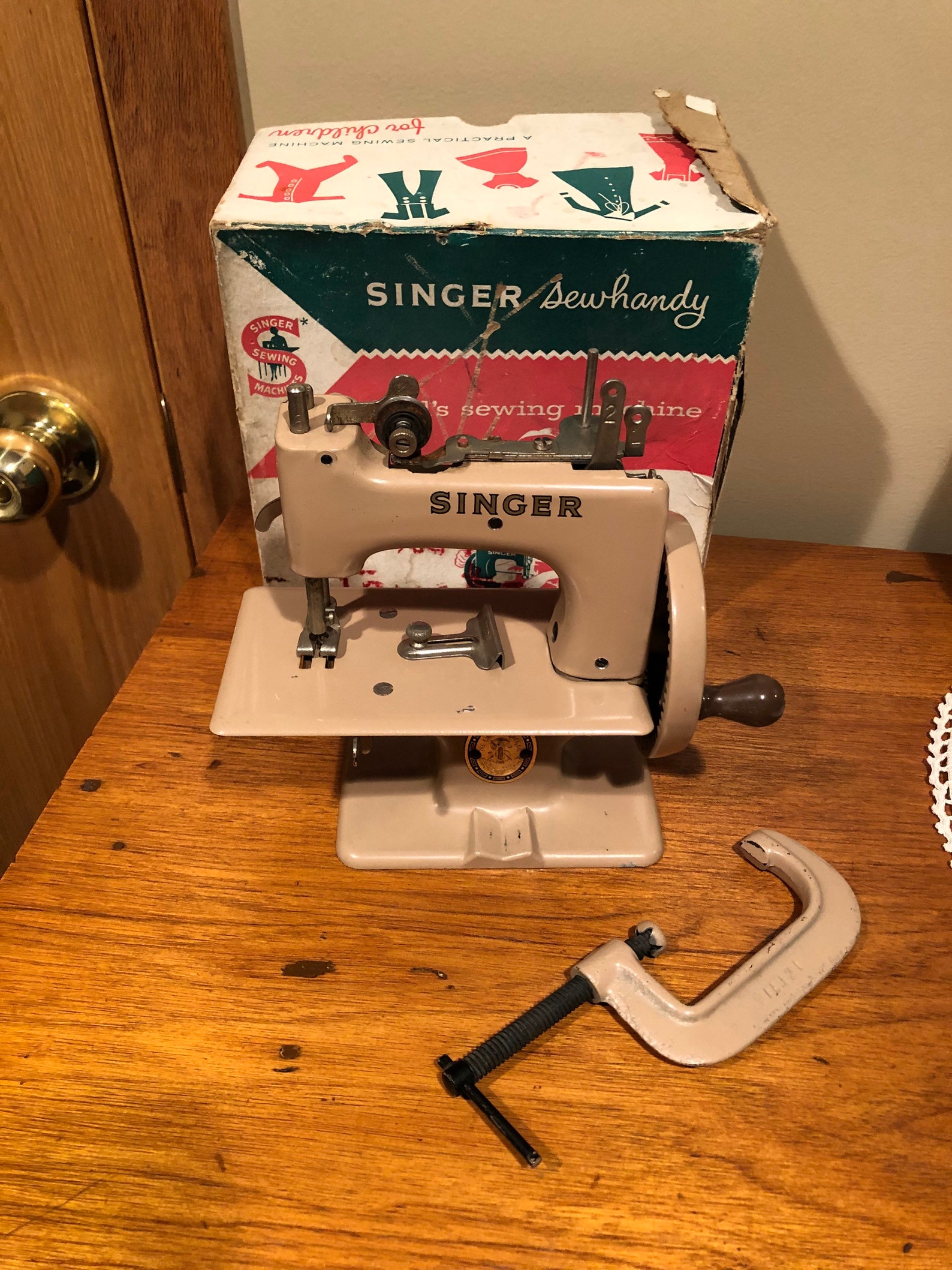 Rare Singer Sew Handy model 20 childs sewing machine | Etsy