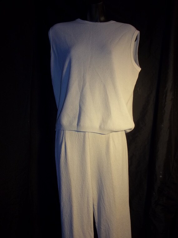 Vintage Deyon Pale Green Pant Suit, Small to Mediu