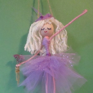 Hand Crafted Fairy Doll-Bendable