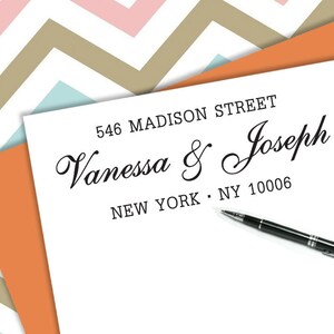 Self-inking CUSTOM STAMP, Pre Inked/self-inking, Address Stamp, Custom Address Stamp, Housewarming Gift, library or business stamp, d5-19 image 3